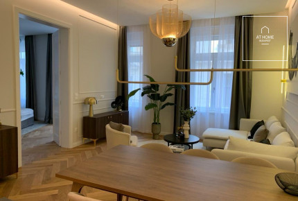 Premium three-bedroom apartment available for rent in the city center Budapest 5th district