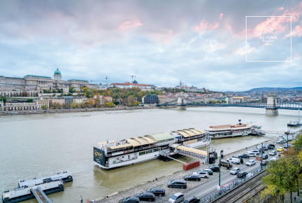 Danube panoramic two-bedroom luxury apartment in Budapest, 5th district, Lipótváros