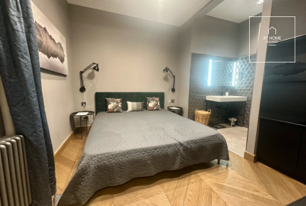 A premium two-bedroom apartment is available for rent in Budapest, 6th district, Terézváros.\"