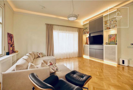 Stunning apartment in villa with garden and views for rent Budapest II. district, Rózsadomb