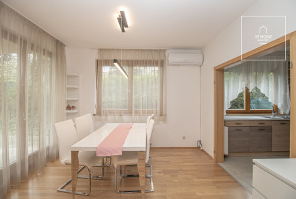 Sunny, three-bedroom apartment for rent in the 2nd district of Budapest, Zöldmál.