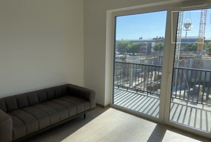 A newly built one-bedroom apartment is available For rent in the 11th district of Budapest, Budapart.