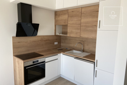 A newly built one-bedroom apartment is available For rent in the 11th district of Budapest, Budapart.