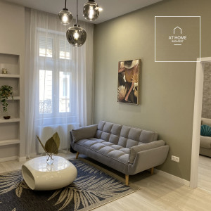 Premium three-bedroom apartment for rent in the 6th district of Budapest, Terézváros