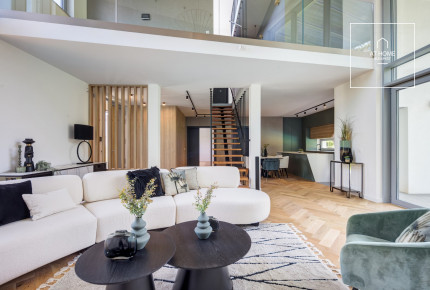 A newly built, panoramic luxury family house is for sale in the 2nd district of Budapest, Zöldmál