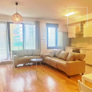 A three-bedroom premium apartment is available for rent in the 13th district of Budapest, Marinapart