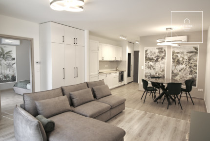 Newly built premium apartment for rent in the 9th district of Budapest, Ferencváros.