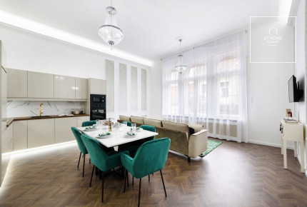 Premium three-bedroom apartment for rent in the 6th district of Budapest, Terézváros