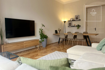 Premium renovated classical apartment for rent in Budapest, District VII, Erzsébetváros.