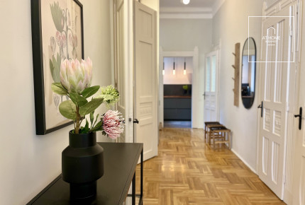 Premium renovated classical apartment for rent in Budapest, District VII, Erzsébetváros.