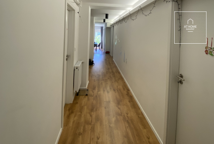 Refurbished apartment with garden  for rent Budapest II. district, Zöldmál