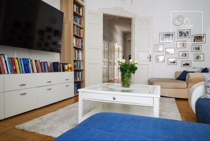 Two-bedroom refurbished apartment for rent in the 13th district of Budapest, Újlipótváros