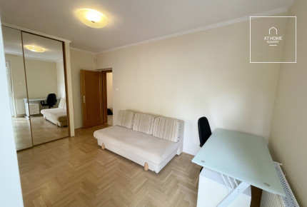 Three-bedroom apartment for rent in a green area of the 2nd district of Budapest, Törökvész