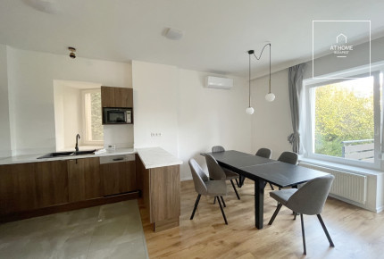 Refurbished apartment with garden  for rent Budapest II. district, Zöldmál