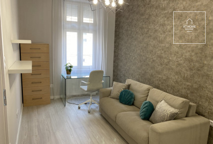 Premium three-bedroom apartment for rent in the 6th district of Budapest, Terézváros