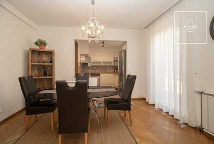 Elegant apartment with garden connection for rent Budapest II. district, Újlak