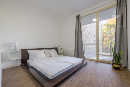 Premium two-bedroom flat with terrace is for rent Budapest 6th district,  Diplomatic Quarter