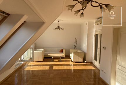 Two-bedroom panoramic apartment for rent in Budapest, 2nd district, Rézmál