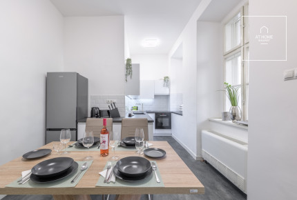 Newly built apartment with garden for rent in Budapest 6th district,  Külső-Terézváros