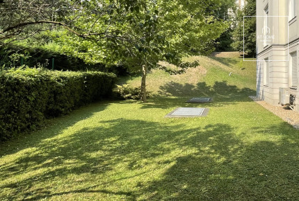 Three-bedroom garden-connected apartment for rent Budapest II. district, Rózsadomb