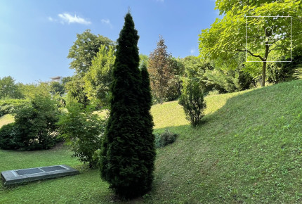 Three-bedroom garden-connected apartment for rent Budapest II. district, Rózsadomb