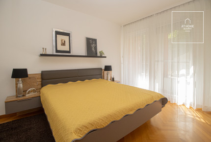 Elegant apartment with garden connection for rent Budapest II. district, Újlak