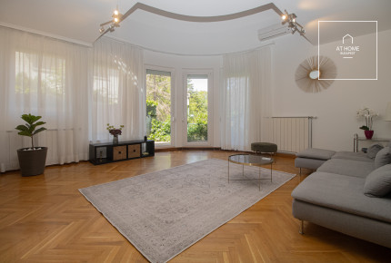 Elegant apartment with garden connection for rent Budapest II. district, Újlak