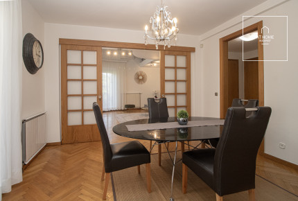 Elegant apartment with garden connection for rent Budapest II. district, Újlak