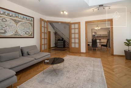 Elegant apartment with garden connection for rent Budapest II. district, Újlak