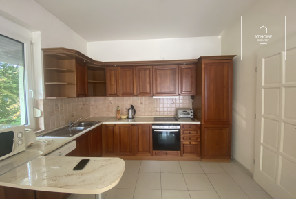 Two-bedroom apartment for rent in a green area in the 2nd District of Budapest, Hűvösvölgy