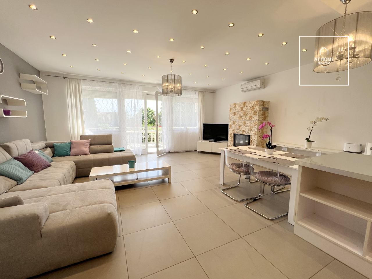 Premium apartment with garden connection for rent Budapest II. district, Pálvölgy