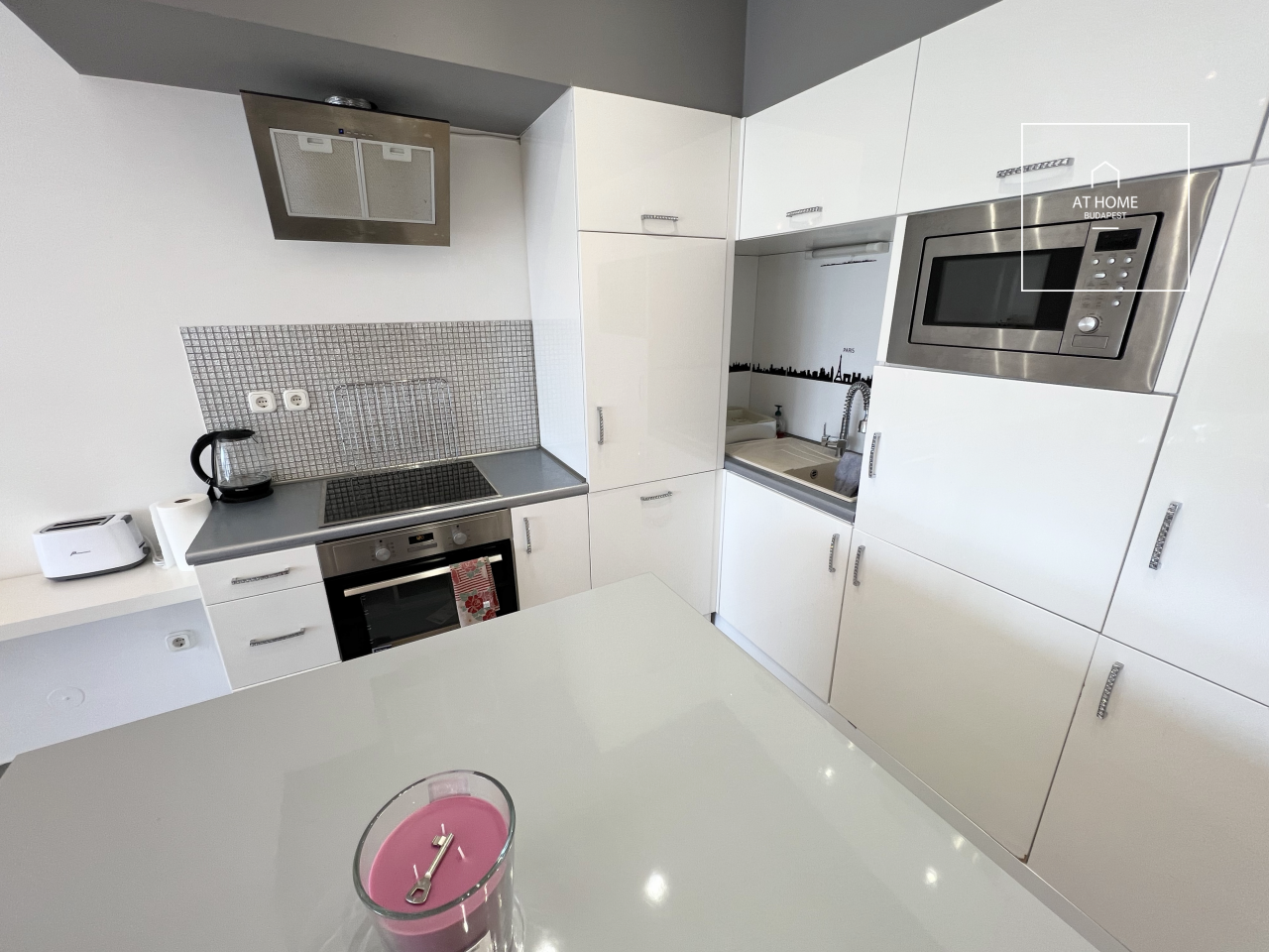 Premium apartment with garden connection for rent Budapest II. district, Pálvölgy