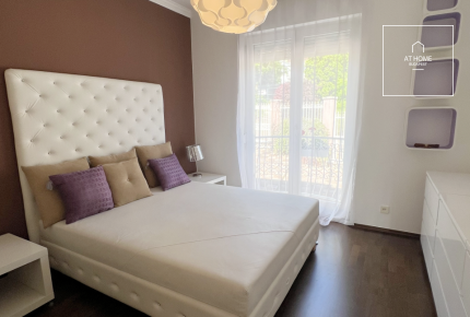 Premium apartment with garden connection for rent Budapest II. district, Pálvölgy