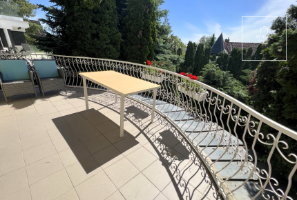 Premium apartment with garden connection for rent Budapest II. district, Pálvölgy