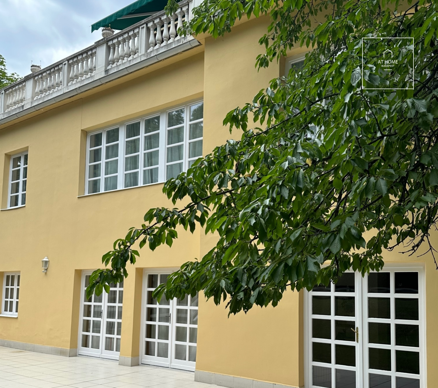 Green belt apartment with garden connection  for rent Budapest II. district, Rézmál