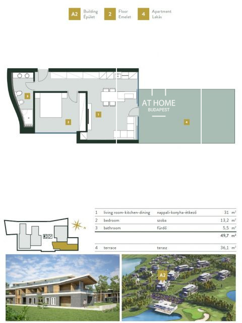 Beautiful apartment for sale, Kehidakustány