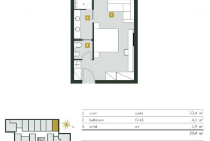 Beautiful apartment for sale  II/A. district, Kehidakustány