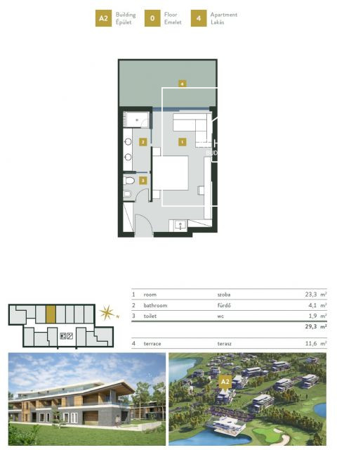 Lenyűgöző lakás eladó  II/A. kerület, Kehidakustány