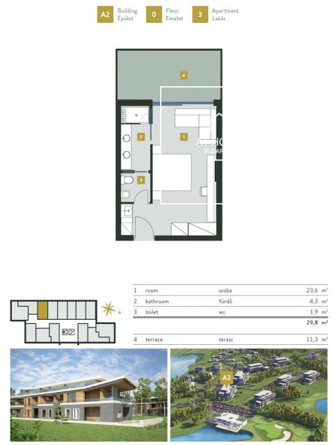 Stunning apartment for sale in Kehidakustány