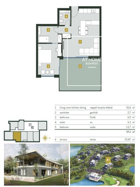 Charming apartment for sale  II/A. district, Kehidakustány