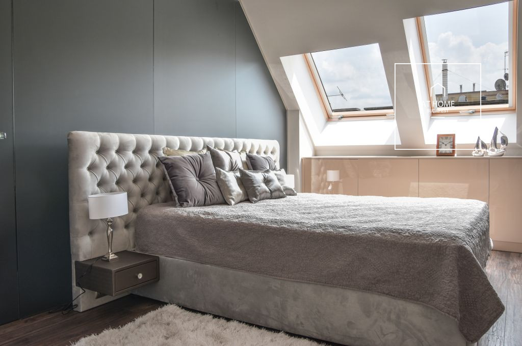 Exclusive apartment with huge roof terrace in Budapest VI. district