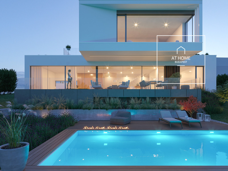 Newl built luxury family house for sale in Budapest III. district