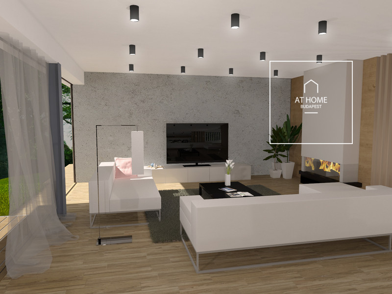 Newl built luxury family house for sale in Budapest III. district