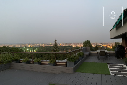 Beautiful apartment with roof terrace in 2nd district, Budapest