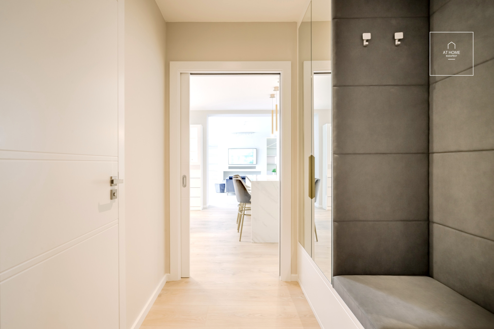 Freshly refurbished beautiful apartment with panorama in Budapest I. district