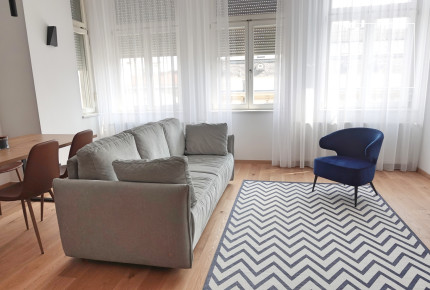 Parlamentnél egy hálószobás luxuslakás bérbeadó rövid távra is