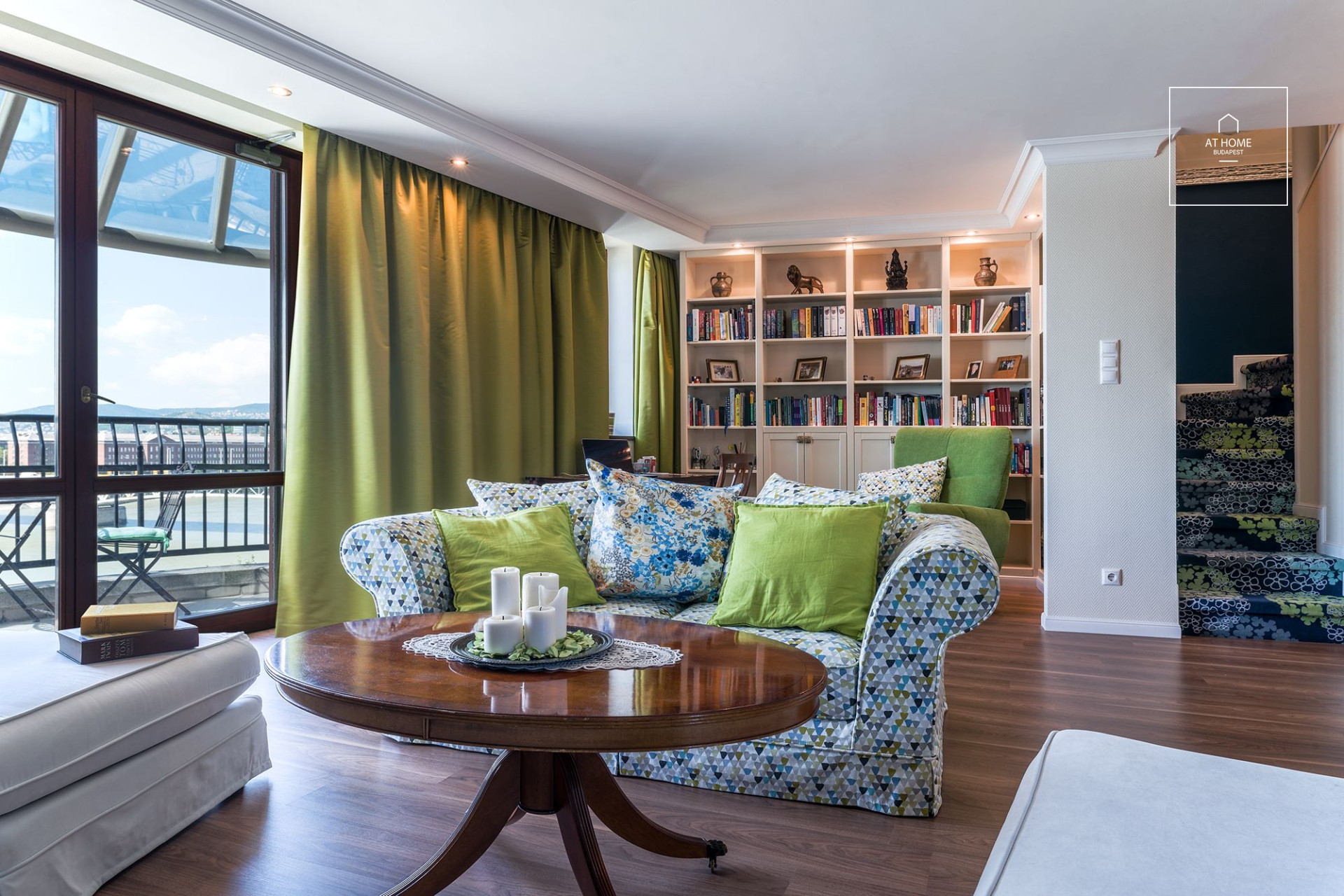 Exclusive apartment with a view of the Danube for sale in district 9 of Budapest