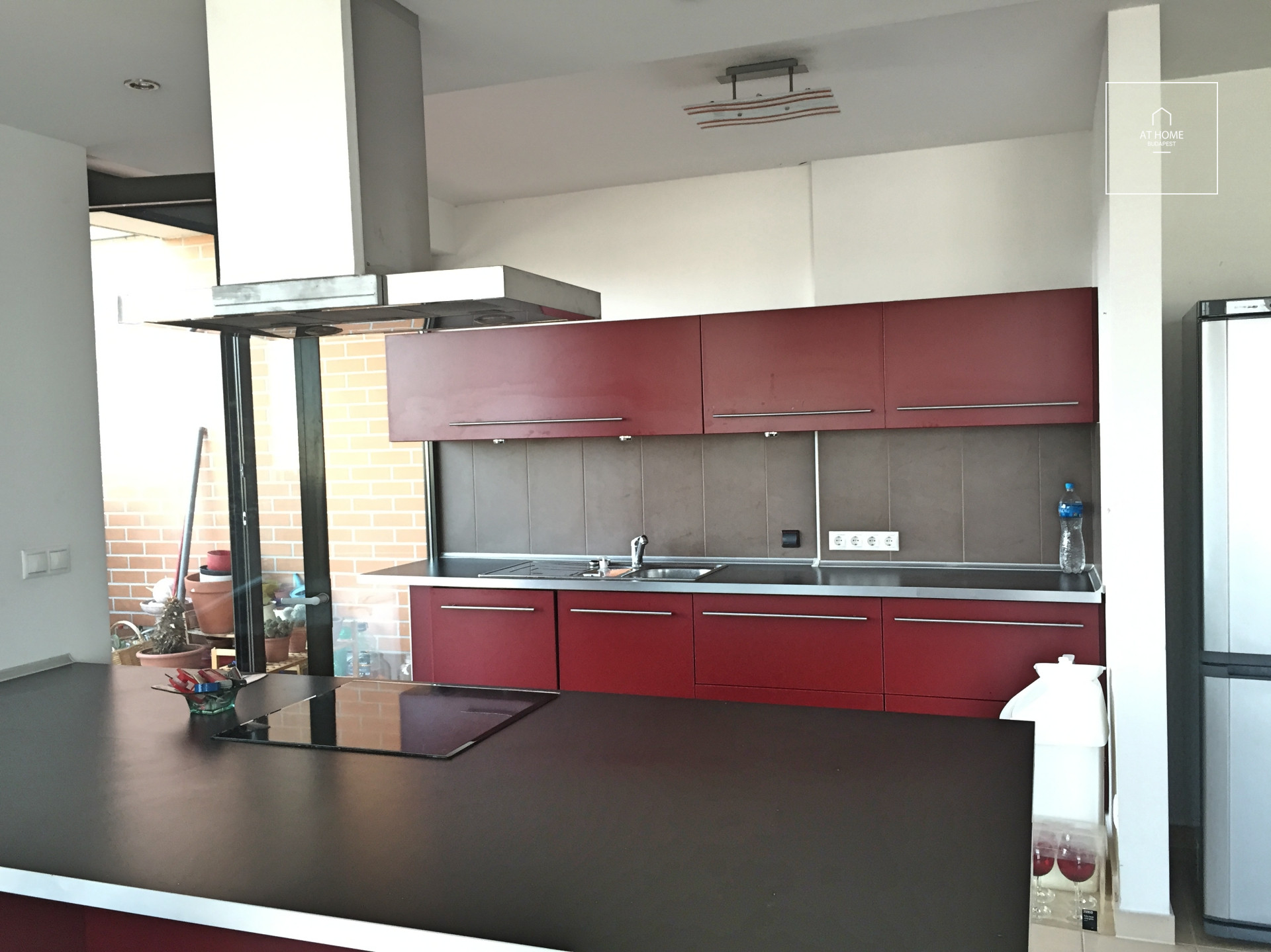 Apartment with an amazing view is for rent in Budapest XIII. district