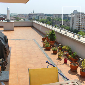 Apartment with an amazing view is for rent in Budapest XIII. district