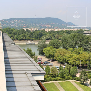 Apartment with an amazing view is for rent in Budapest XIII. district